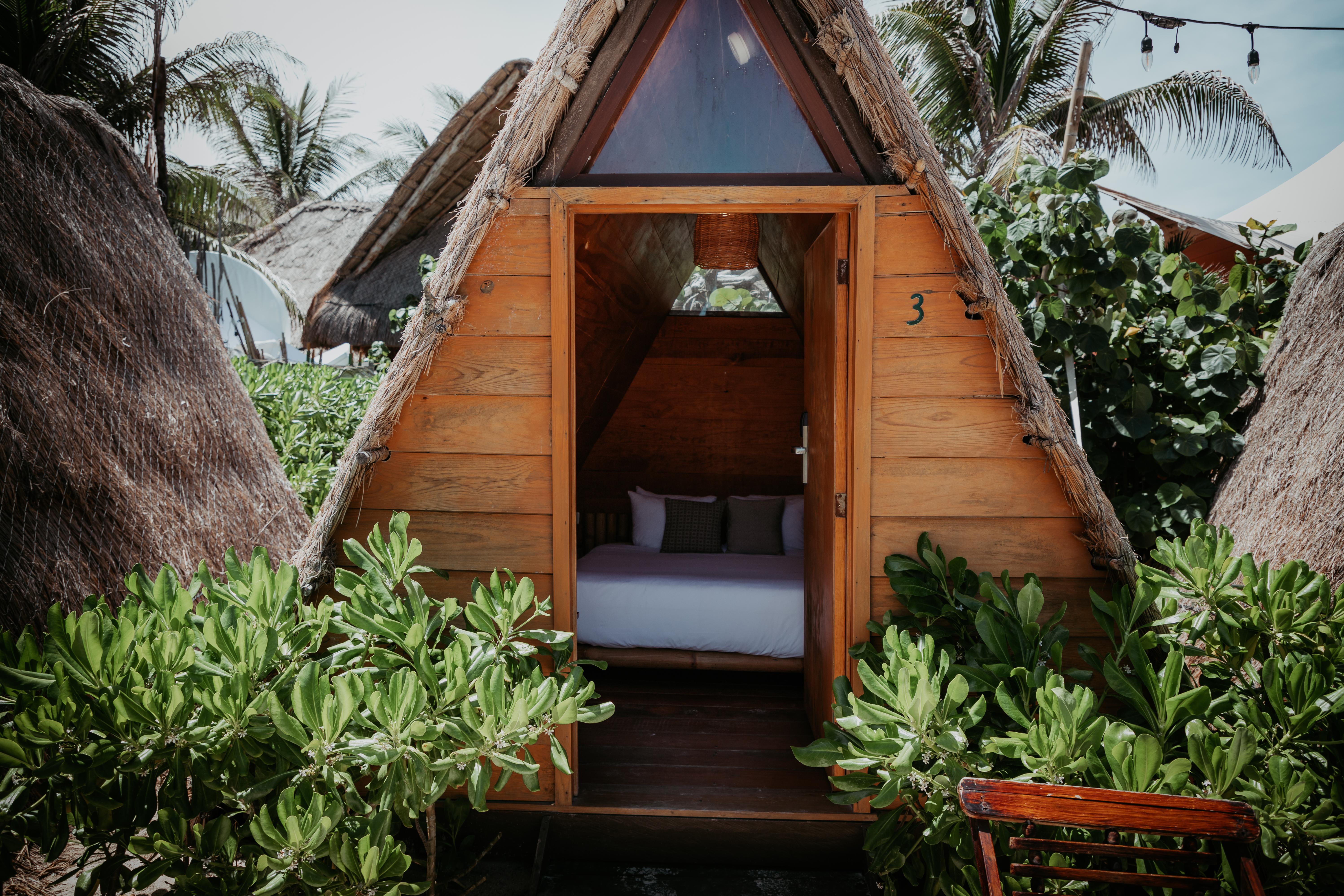 Hotel Cabanas Los Lirios Tulum Esterno foto