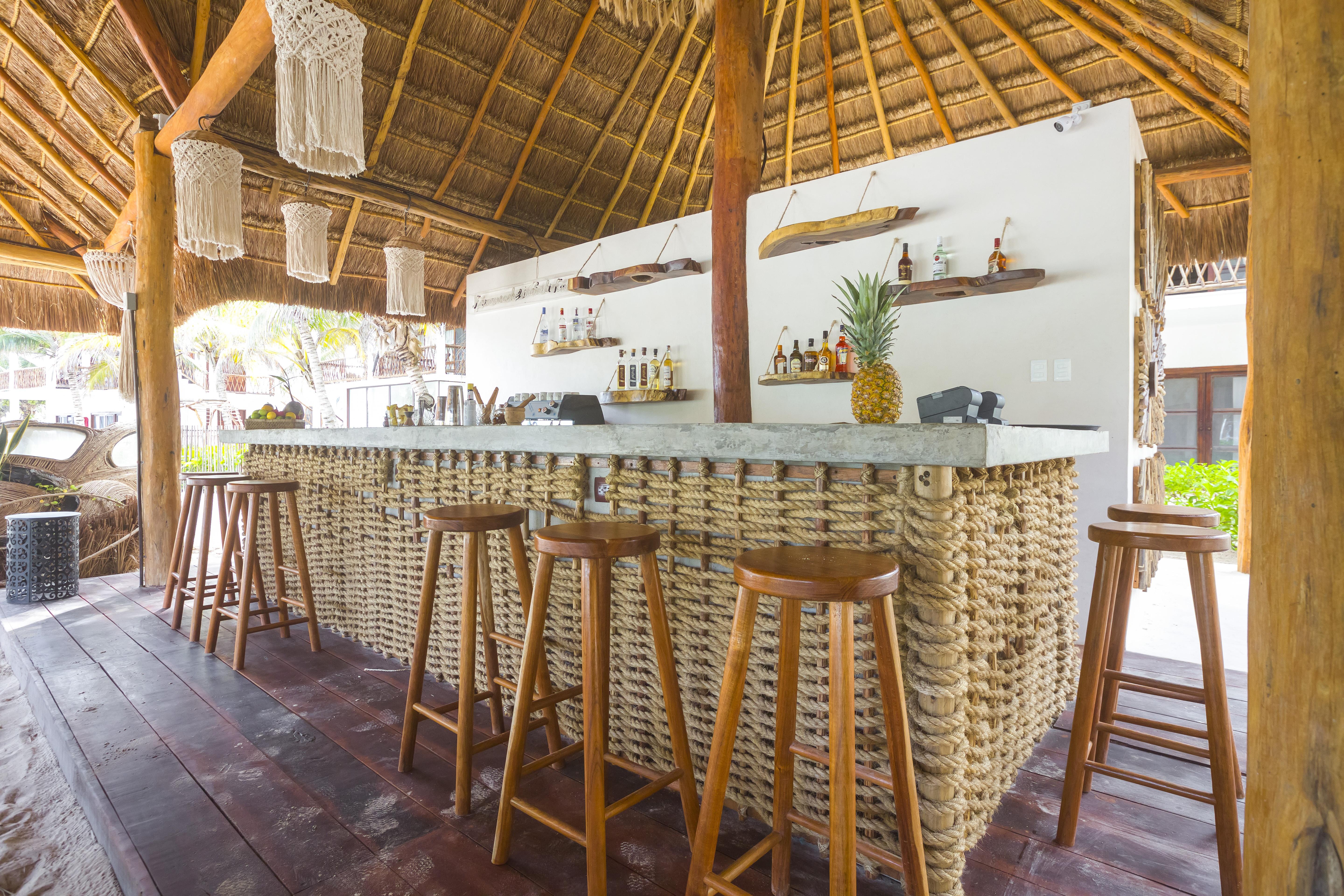 Hotel Cabanas Los Lirios Tulum Esterno foto