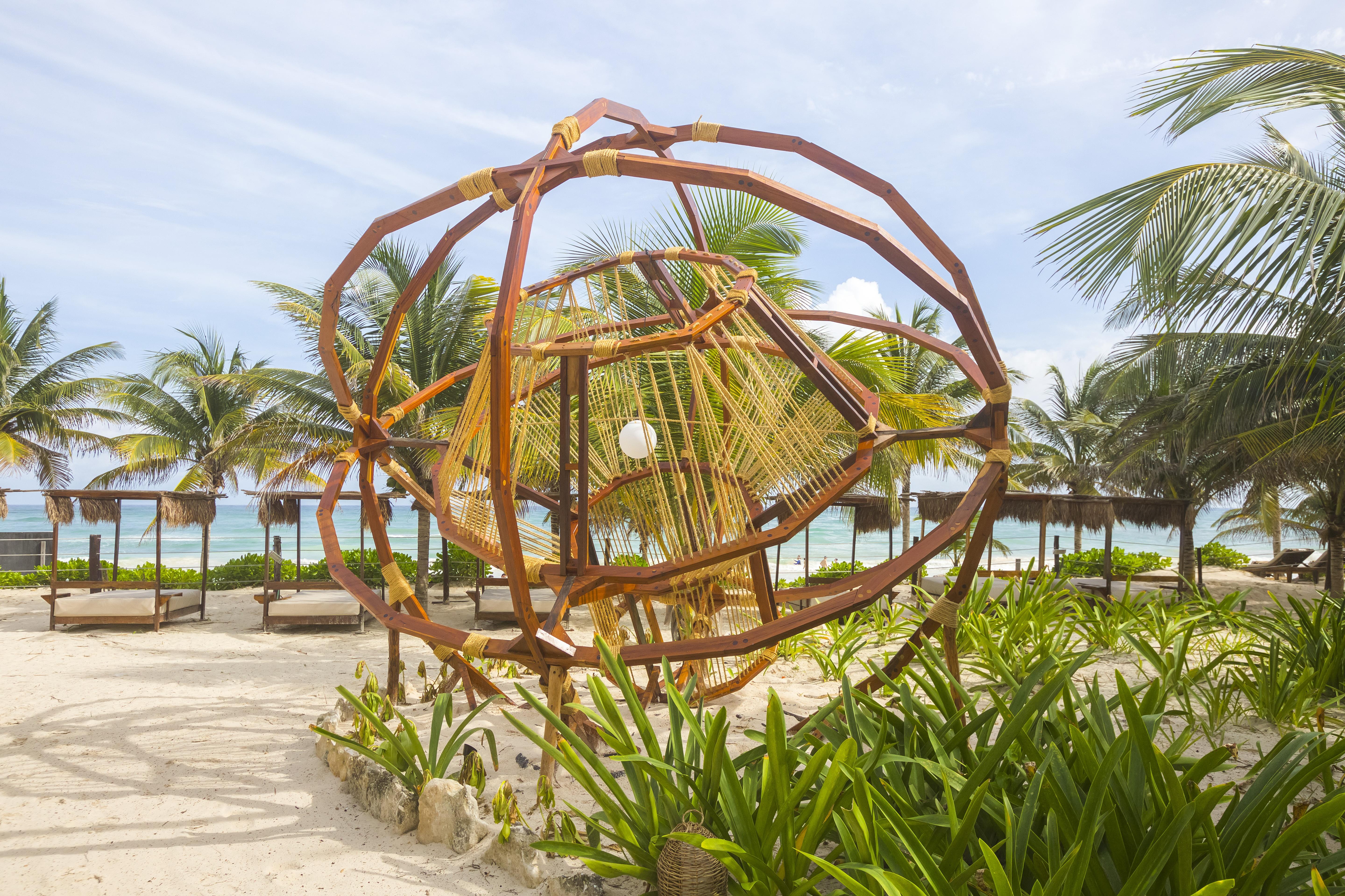 Hotel Cabanas Los Lirios Tulum Esterno foto
