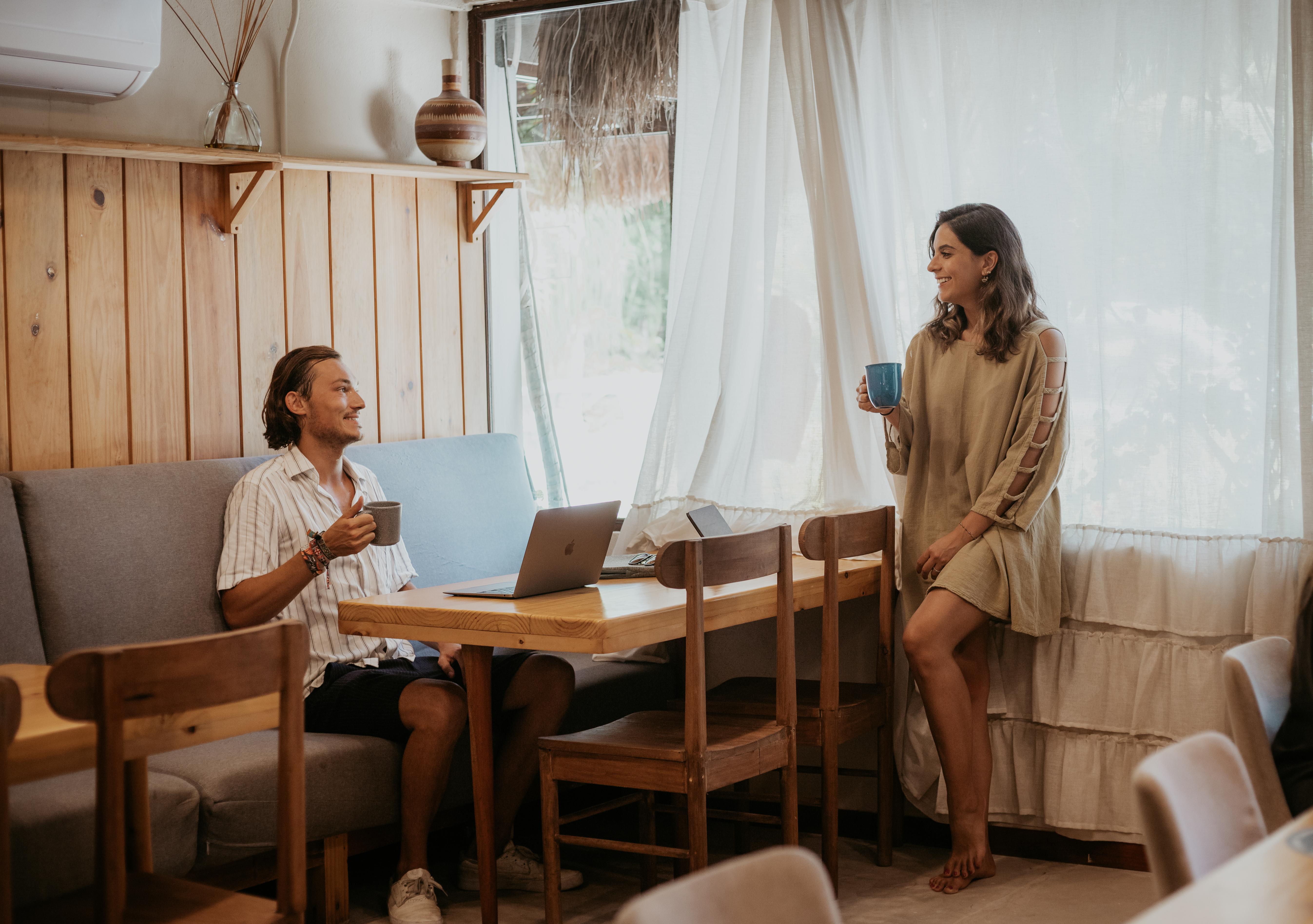 Hotel Cabanas Los Lirios Tulum Esterno foto